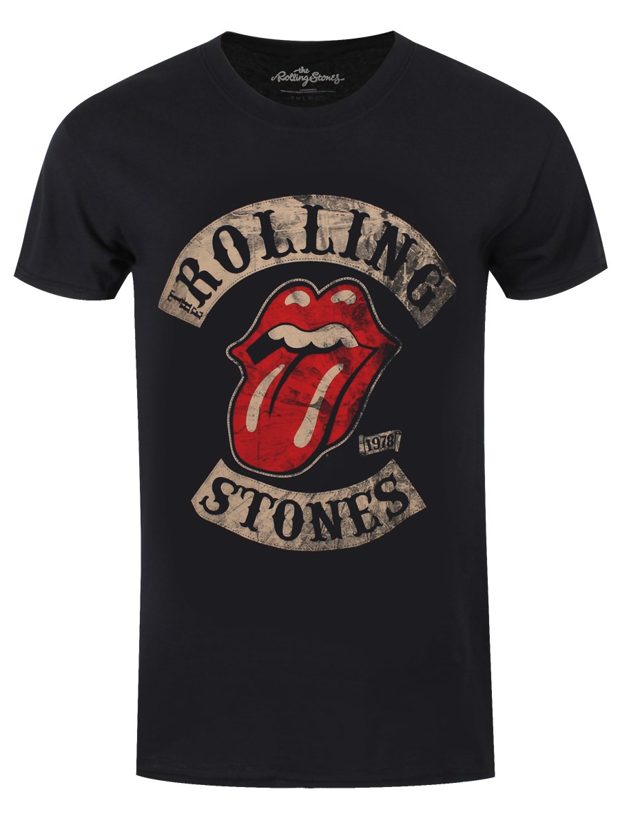 The Rolling Stones '78 Tour Men's Black T-shirt | eBay