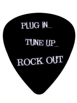 ... Rock Out Plectrum Style Vinyl Sticker - Buy Online at Grindstore.com