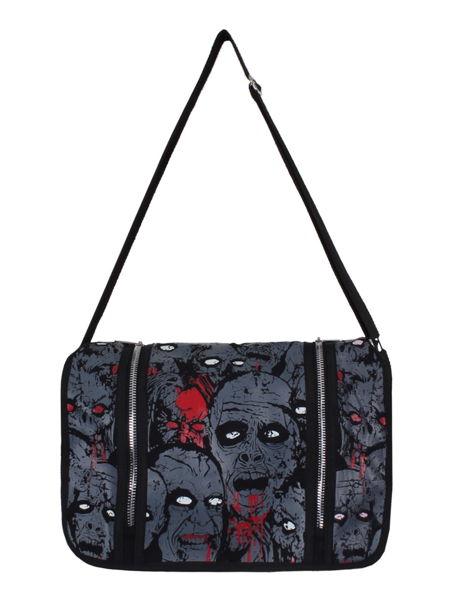 zombie messenger bag