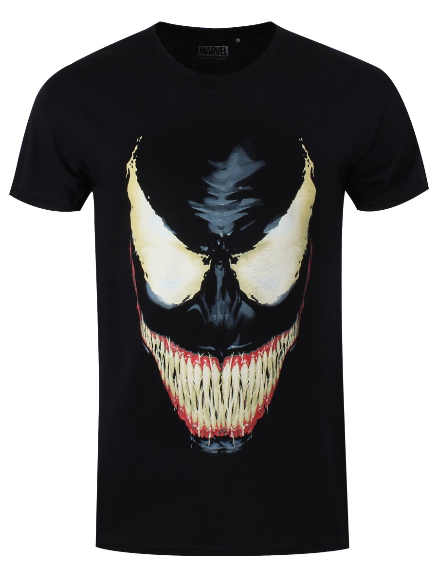Marvel Venom Smile Men's Black TShirt Buy Online at