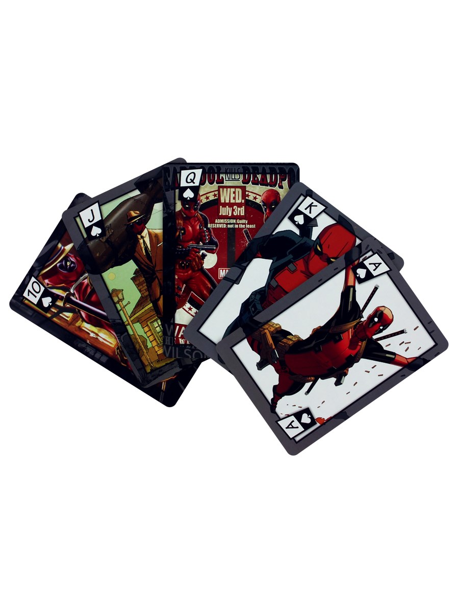 Marvel Deadpool Playing Cards Buy Online at