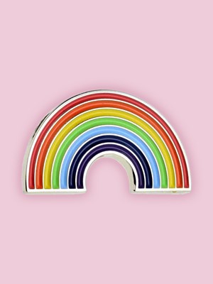Rainbow Pride Enamel Pin Badge