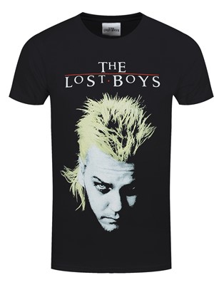 Lost Boys David And Logo Men's Black T-Shirt