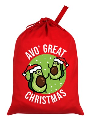 Avo' Great Christmas Red Santa Sack