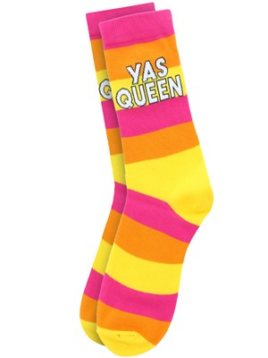 Yas Queen Striped Socks