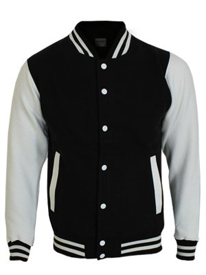 Black and White Varsity Jacket - Buy Online at Grindstore.com