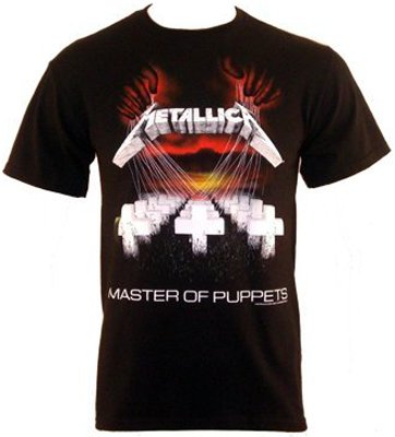 Metallica T-Shirt - Master of Puppets - Offical Band Merch - Buy Online ...