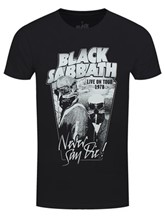 Bravado Black Sabbath T-shirt Homme Flame Circle 