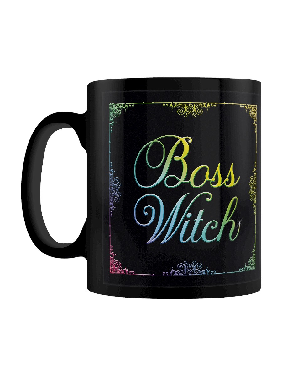Boss Witch Mug Black 