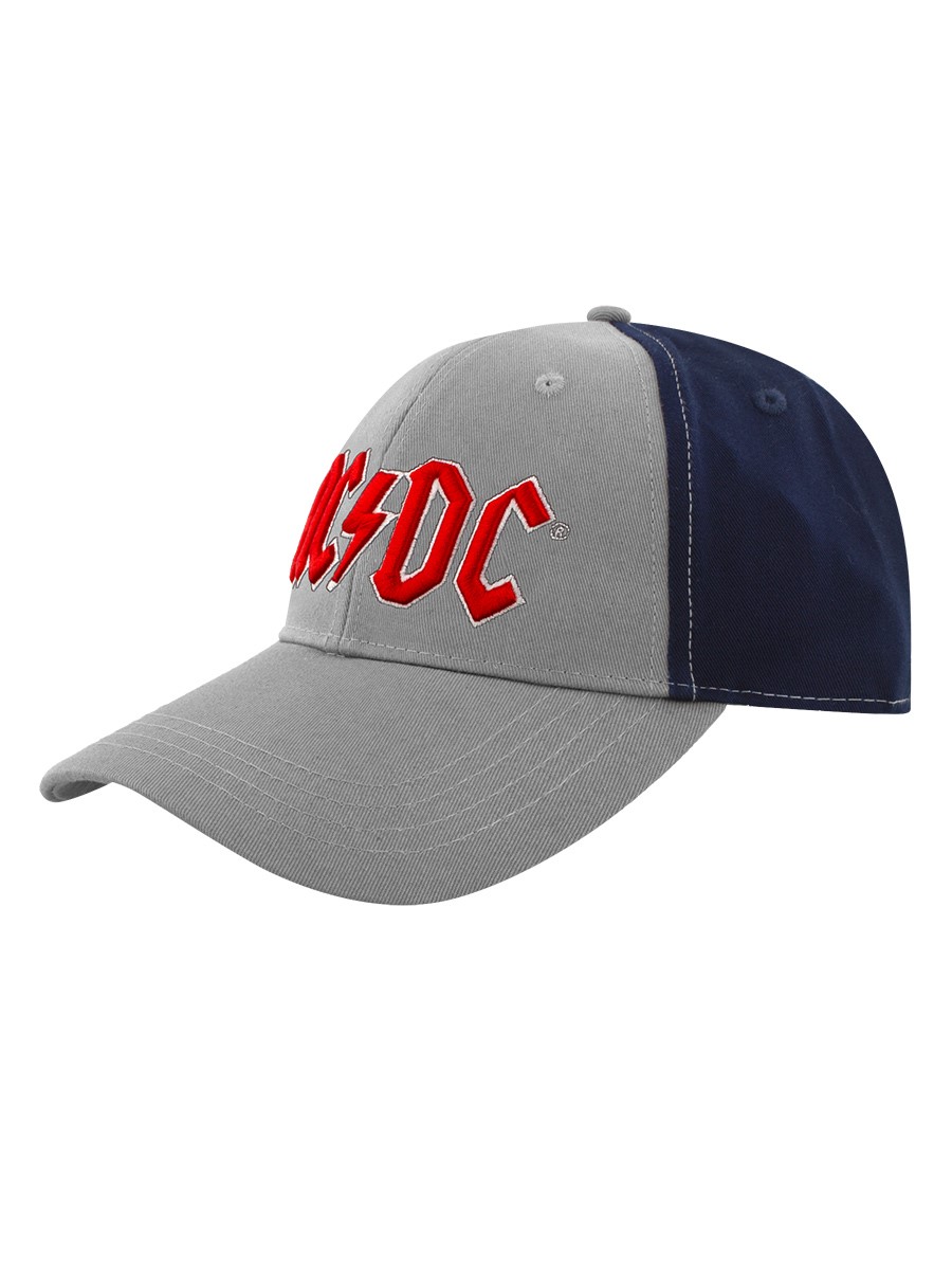 Navy AC/DC 'Red Logo' Baseball Cap NEW & OFFICIAL! 