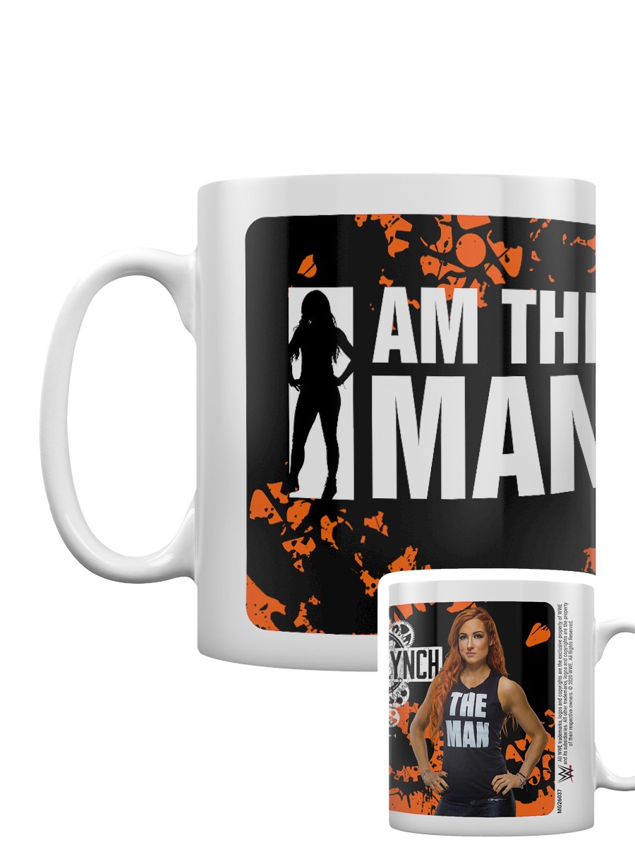 WWE Becky Lynch The Man Coffee Becher Weiß 