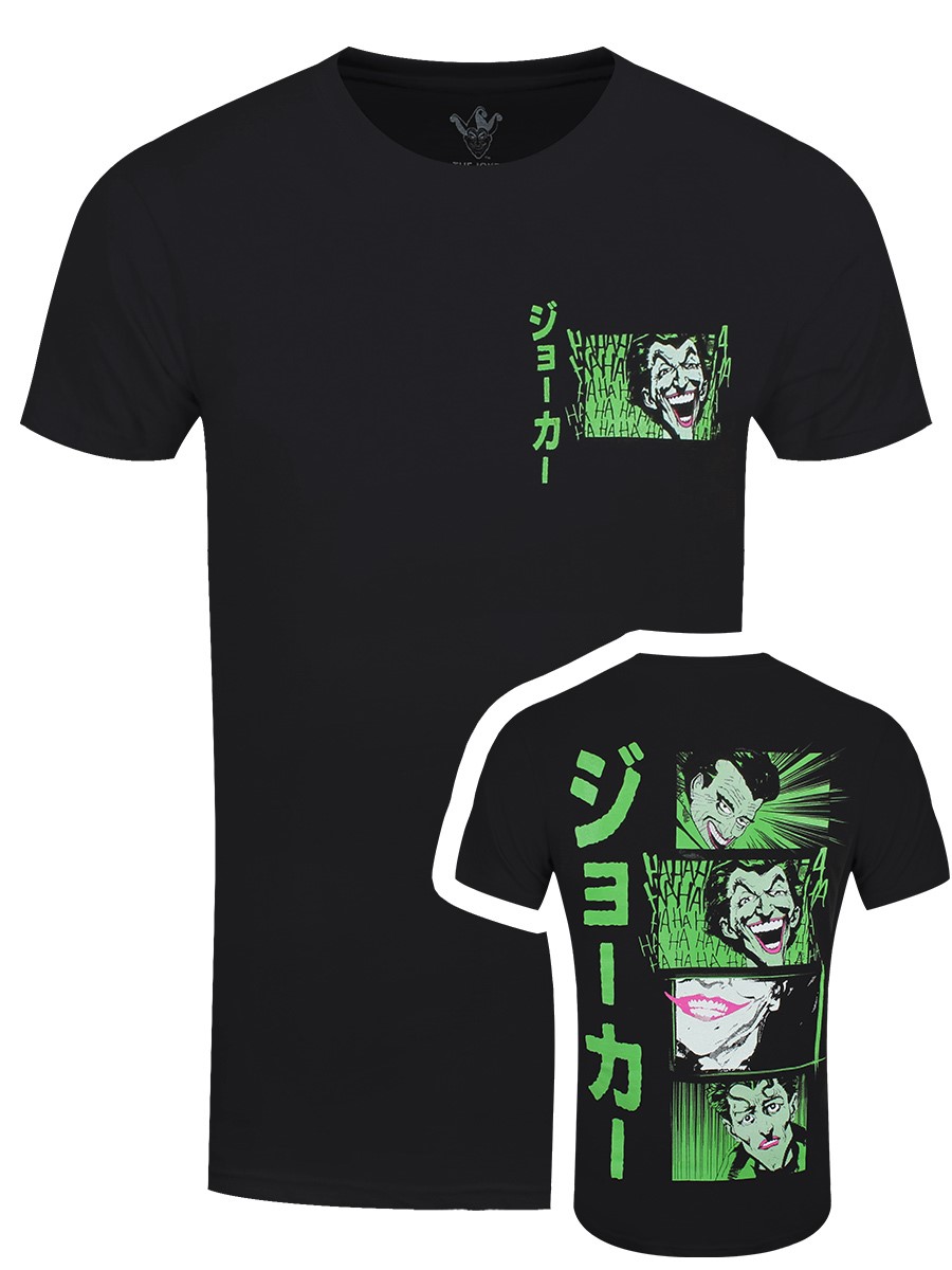 Joker Anime Men's Black T-Shirt - Buy Online at 