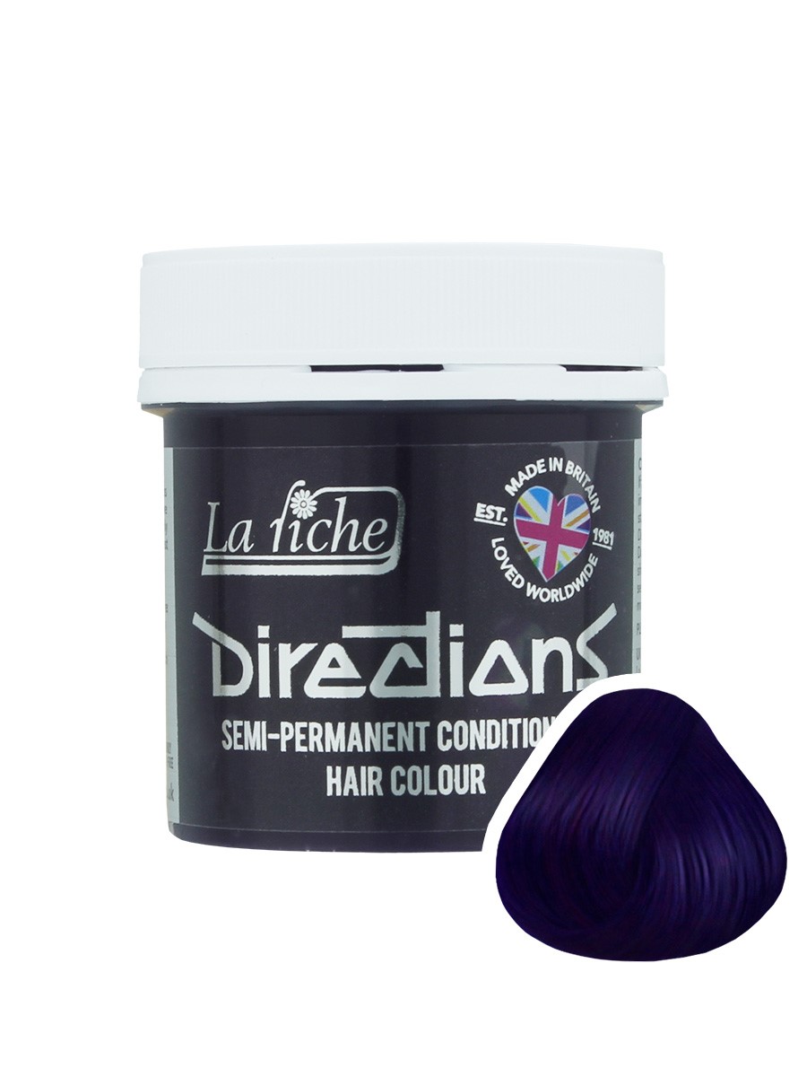La Riche Directions Colour Hair Dye 88ml - Deep Purple - Buy Online at  