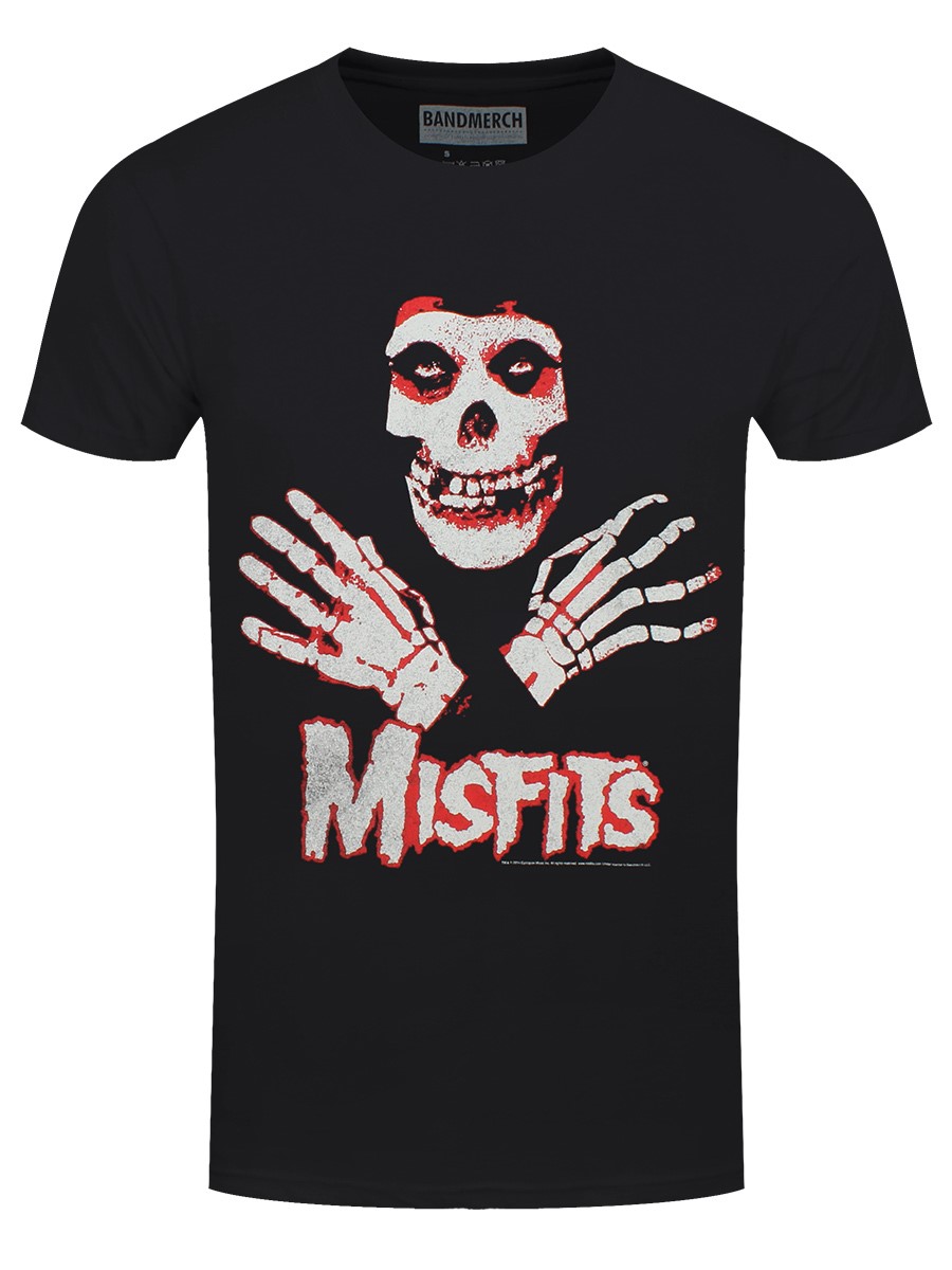 The Misfits T-Shirt Hand Herren schwarz 