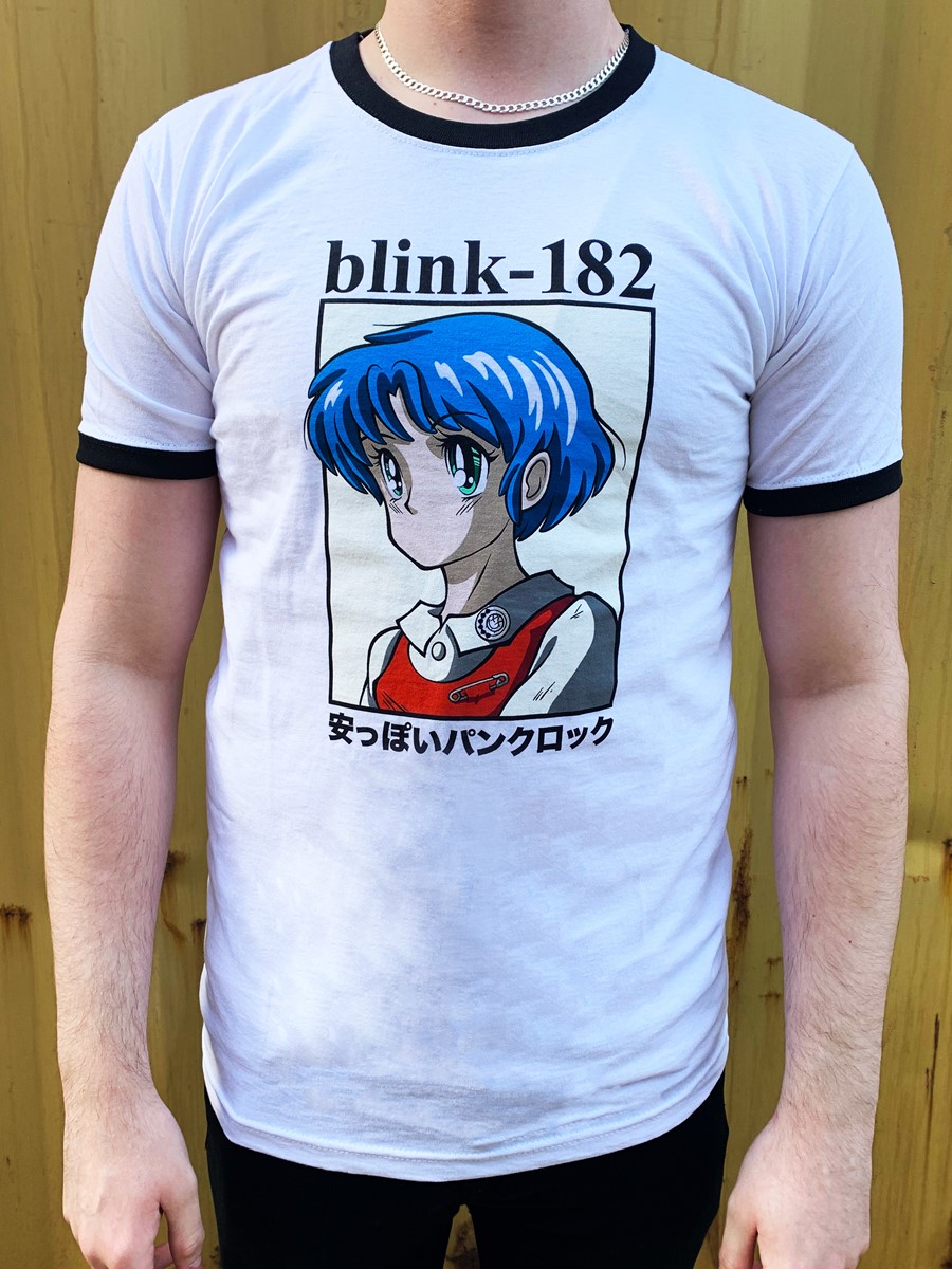 Blink 182 Merch Anime Pullover Hoodie - Spoias