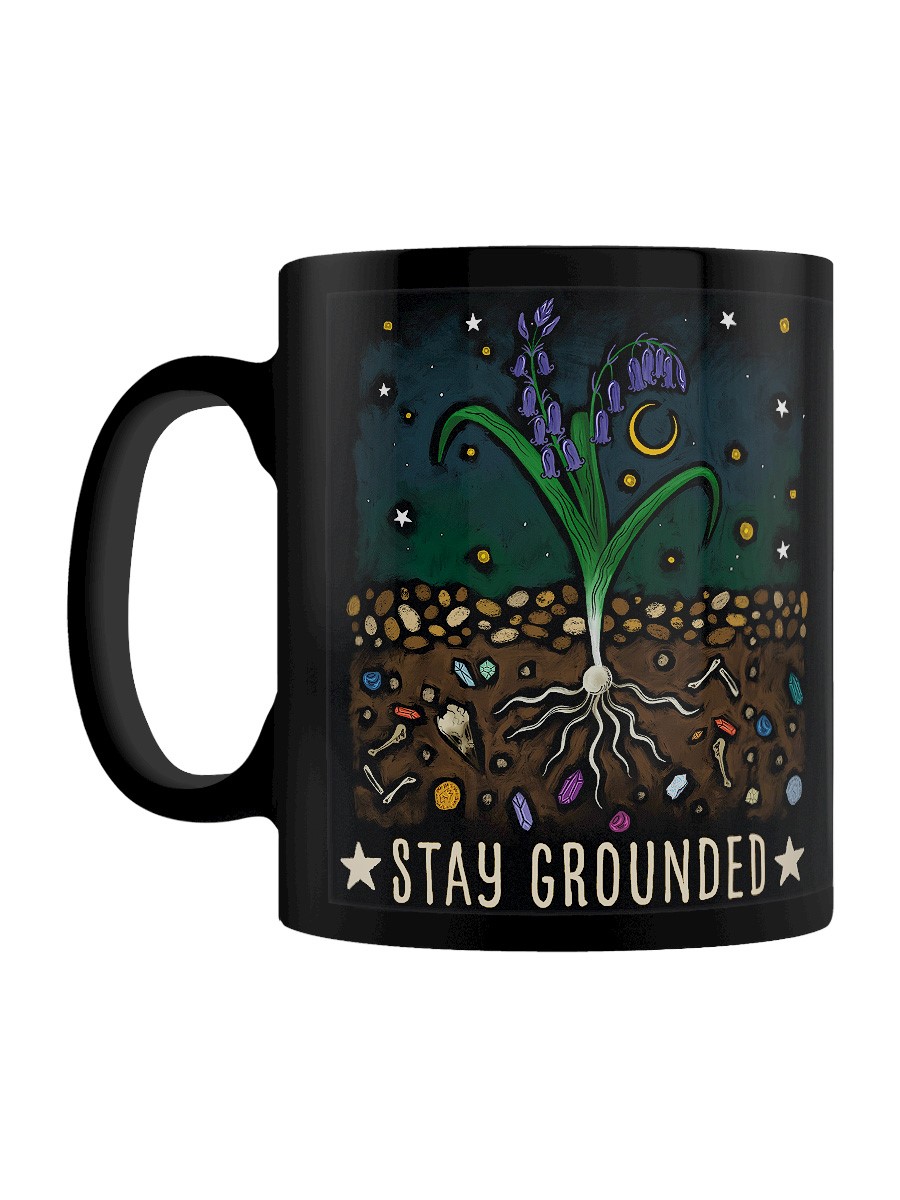 Grounded Black Mug