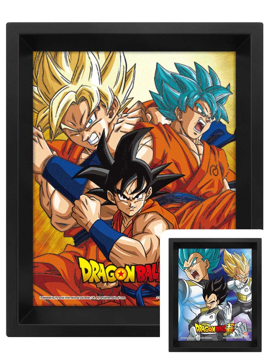 Dragon Ball Super Friends or Rivals Framed 3D Lenticular Poster - Buy Online  at 