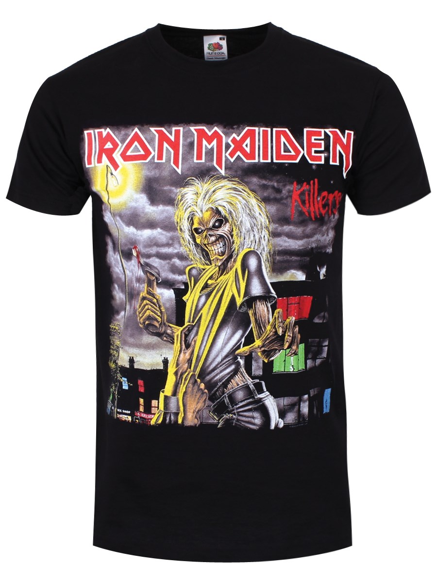 Official Iron Maiden Sanctuary Killer NEW Graphic T-Shirt Rock Metal Band Merch 