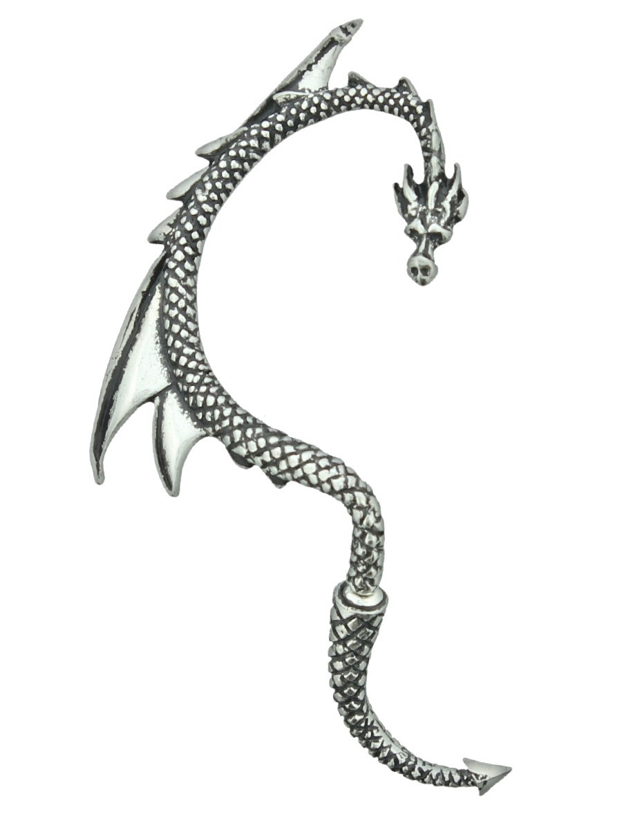 Right Alchemy Gothic Dragons Lure Earring 