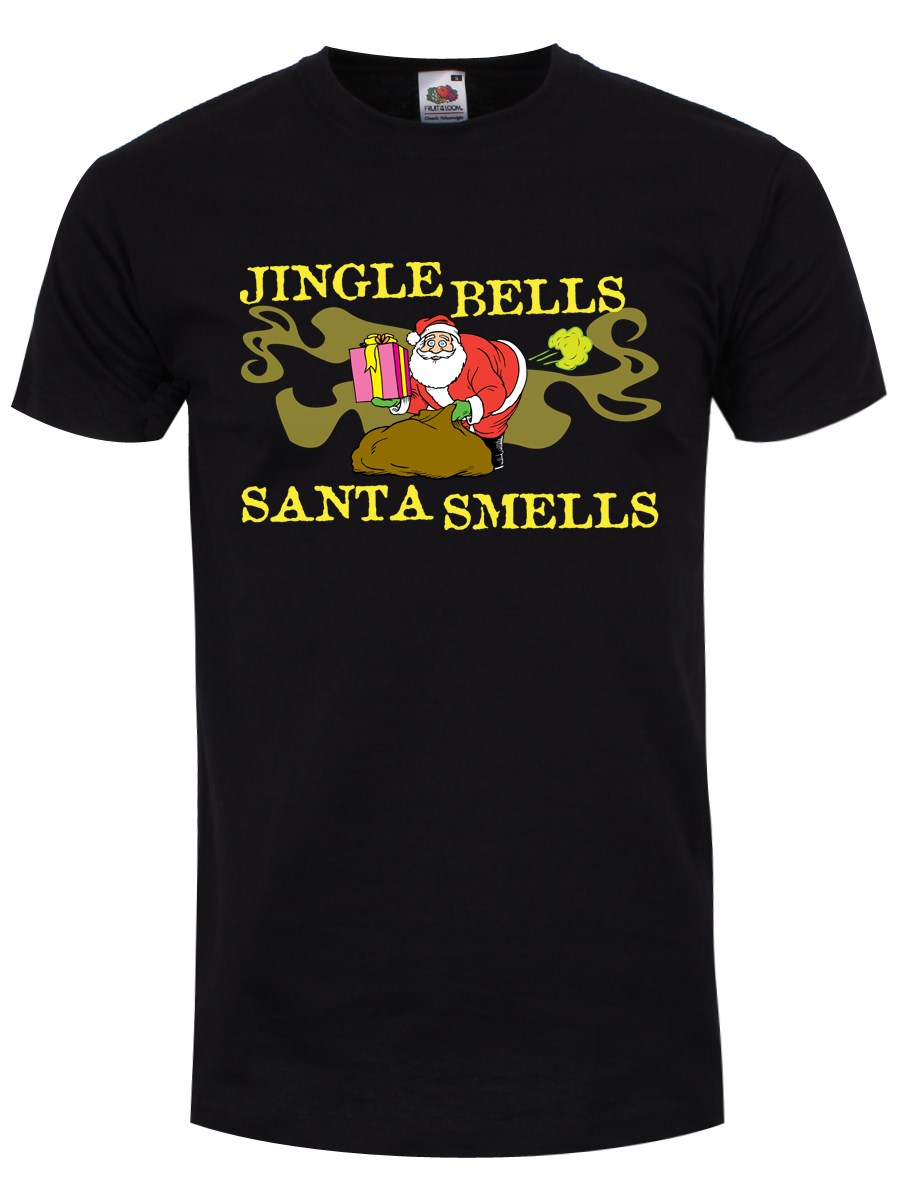 Jingle Bells, Santa Smells T-Shirt - Buy Online at Grindstore.com