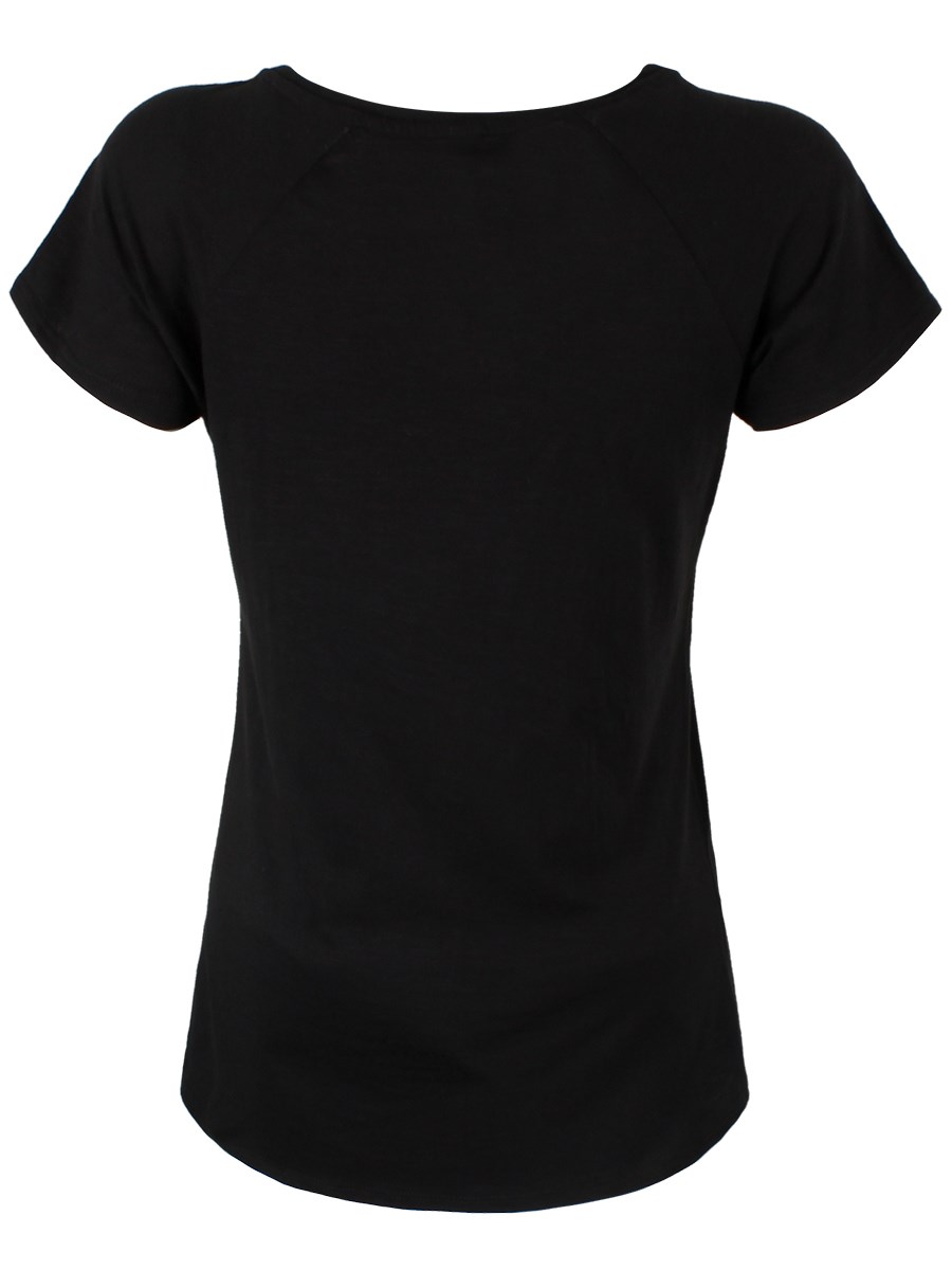 Blondie Slub Ladies Black Necktape T-Shirt - Buy Online at Grindstore.com