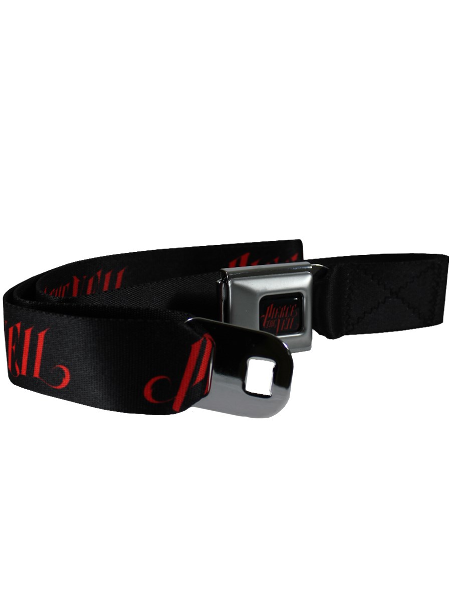 Pierce The Veil Red Webbing Seatbelt Belt - Buy Online at Grindstore.com