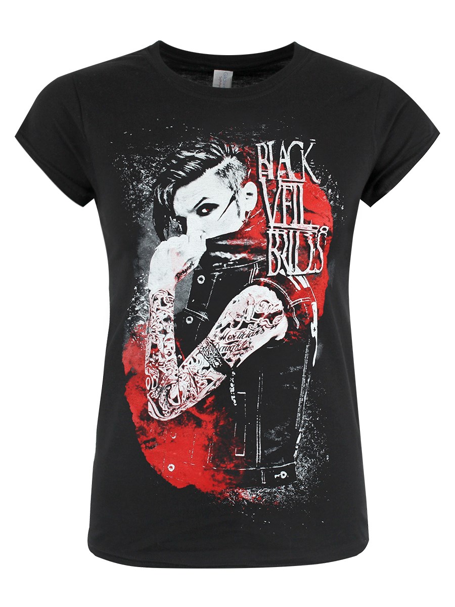 Black Veil Brides Inferno Ladies Black T-Shirt - Buy Online at ...