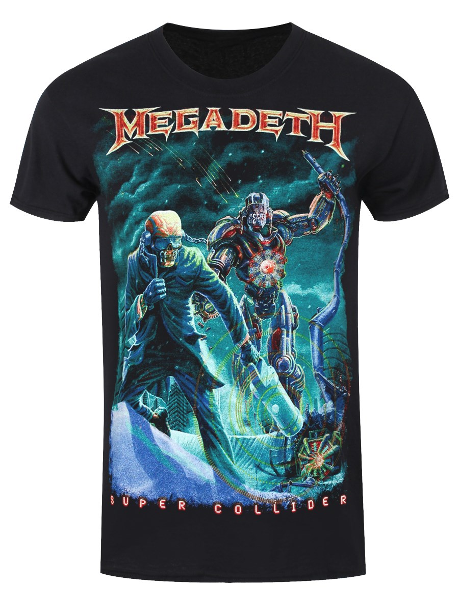 Megadeth Vic Canister Men's Black T-Shirt - Buy Online at 