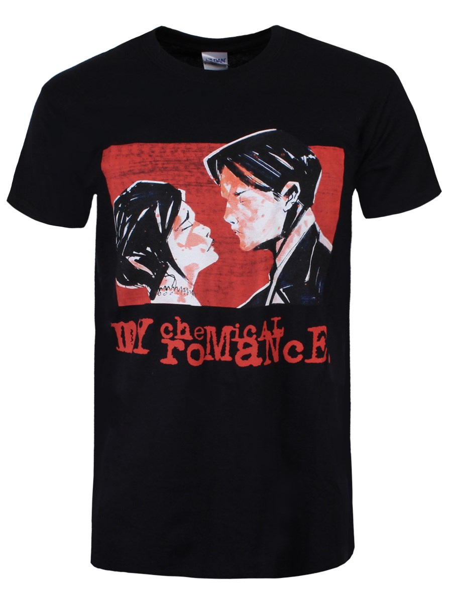 My Chemical Romance Faces Men&#39;s Slim Fit T-Shirt - Buy Online at www.speedy25.com