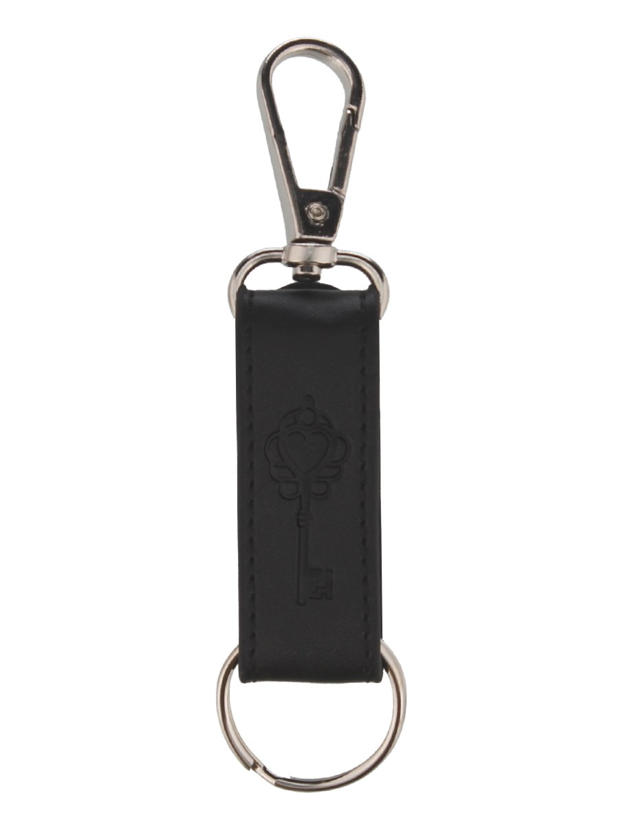 Mayday Parade Logo Black Leather Key Chain - Buy Online at Grindstore.com