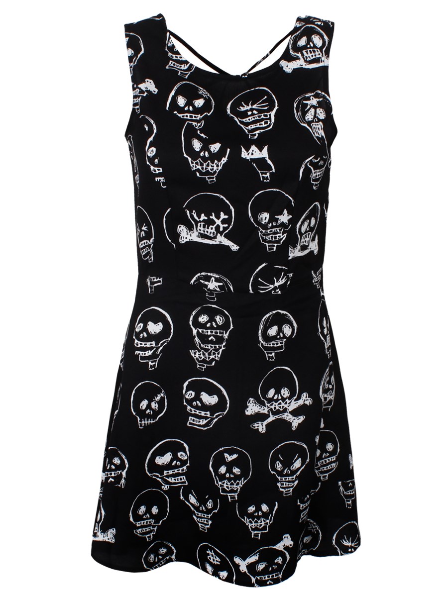 Jawbreaker Tempell Black Dress - Buy Online at Grindstore.com