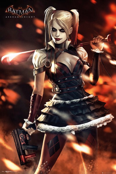 Batman Arkham Knight Harley Quinn Poster - Buy Online at 