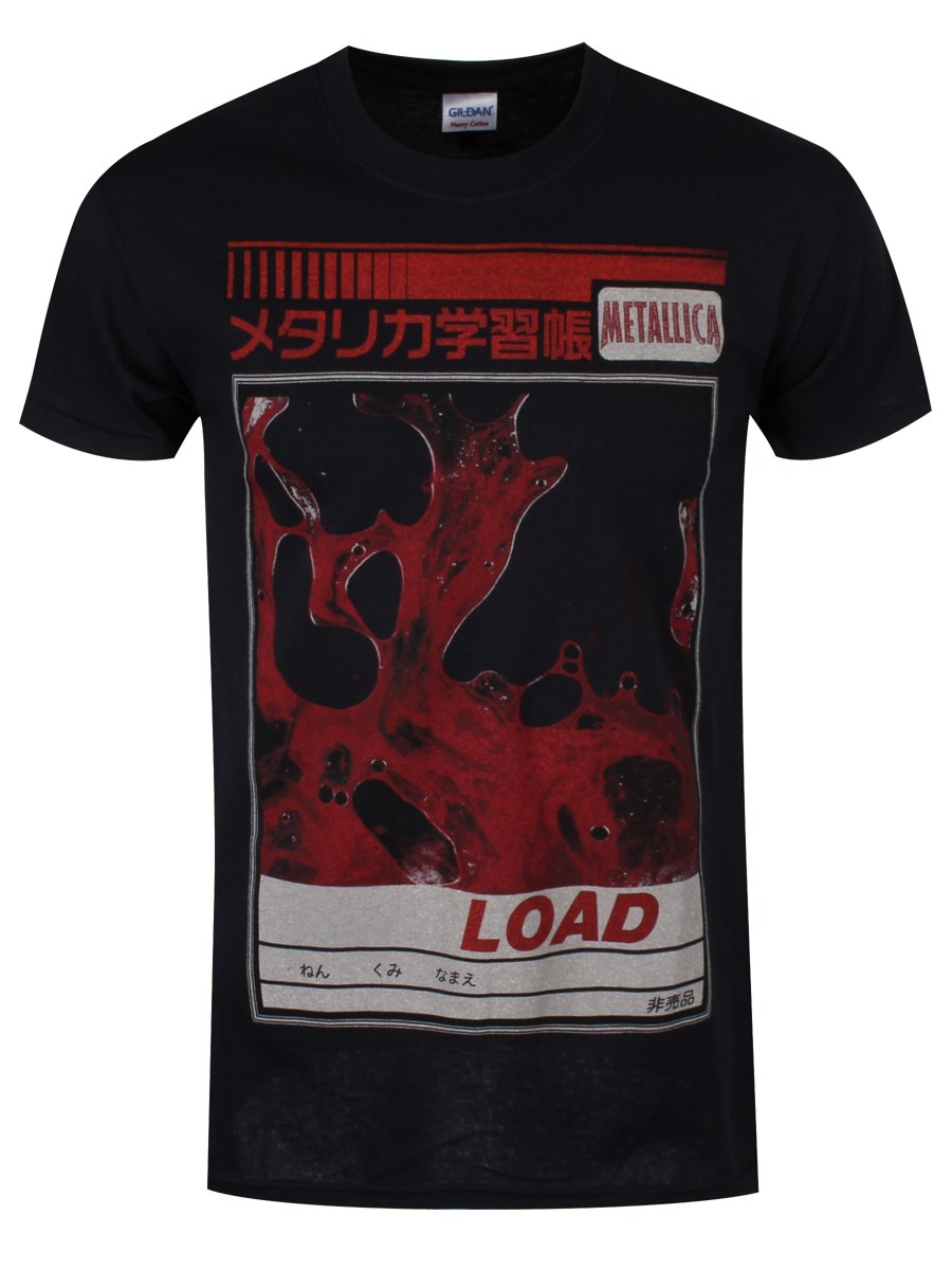 Metallica Load Japan Men's Black T-Shirt - Buy Online at ...