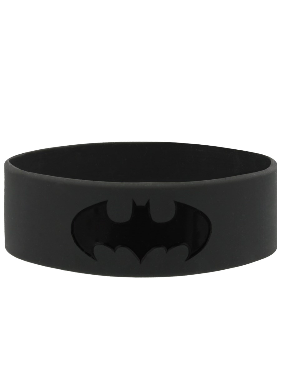 DC Comics Batman Logo Rubber Wristband - Buy Online at 