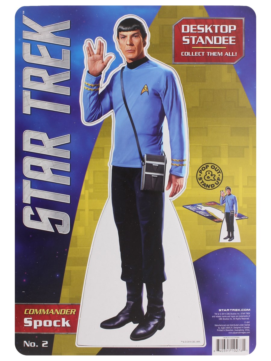 Desktop Standee Star Trek Commander Spock Leonard Nimoy 