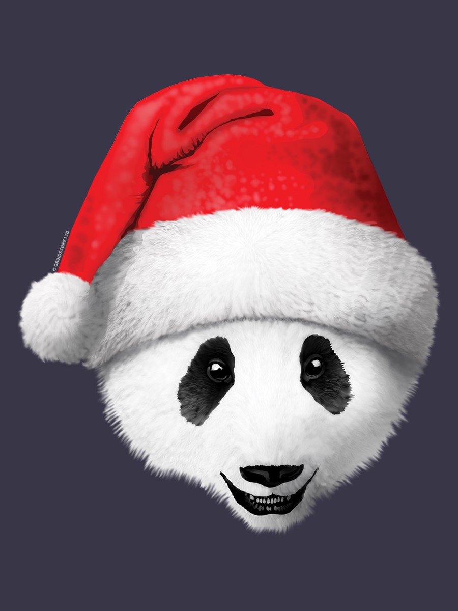 Christmas Panda Ladies Damson Floaty Vest - Buy Online at Grindstore.com