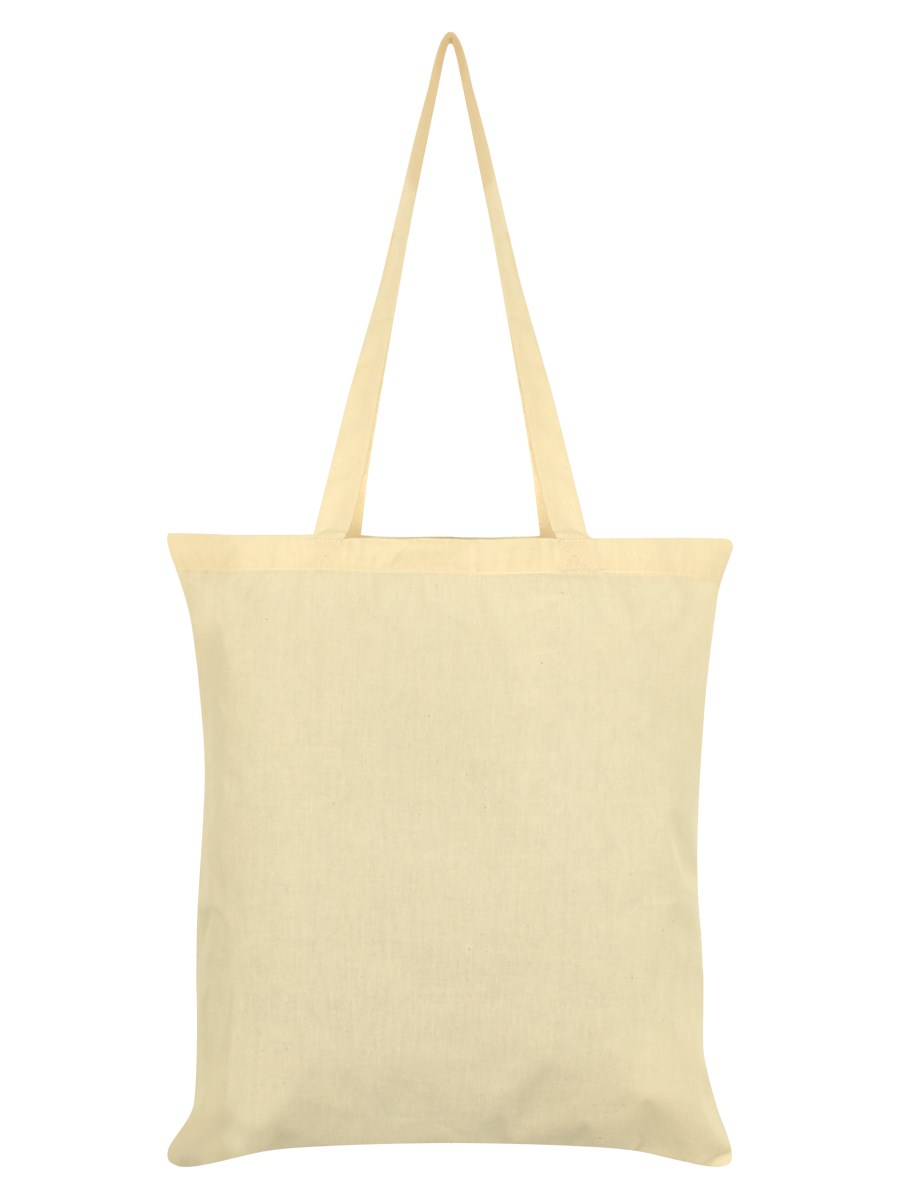 Gothic Peace Cream Tote Bag - Buy Online at Grindstore.com