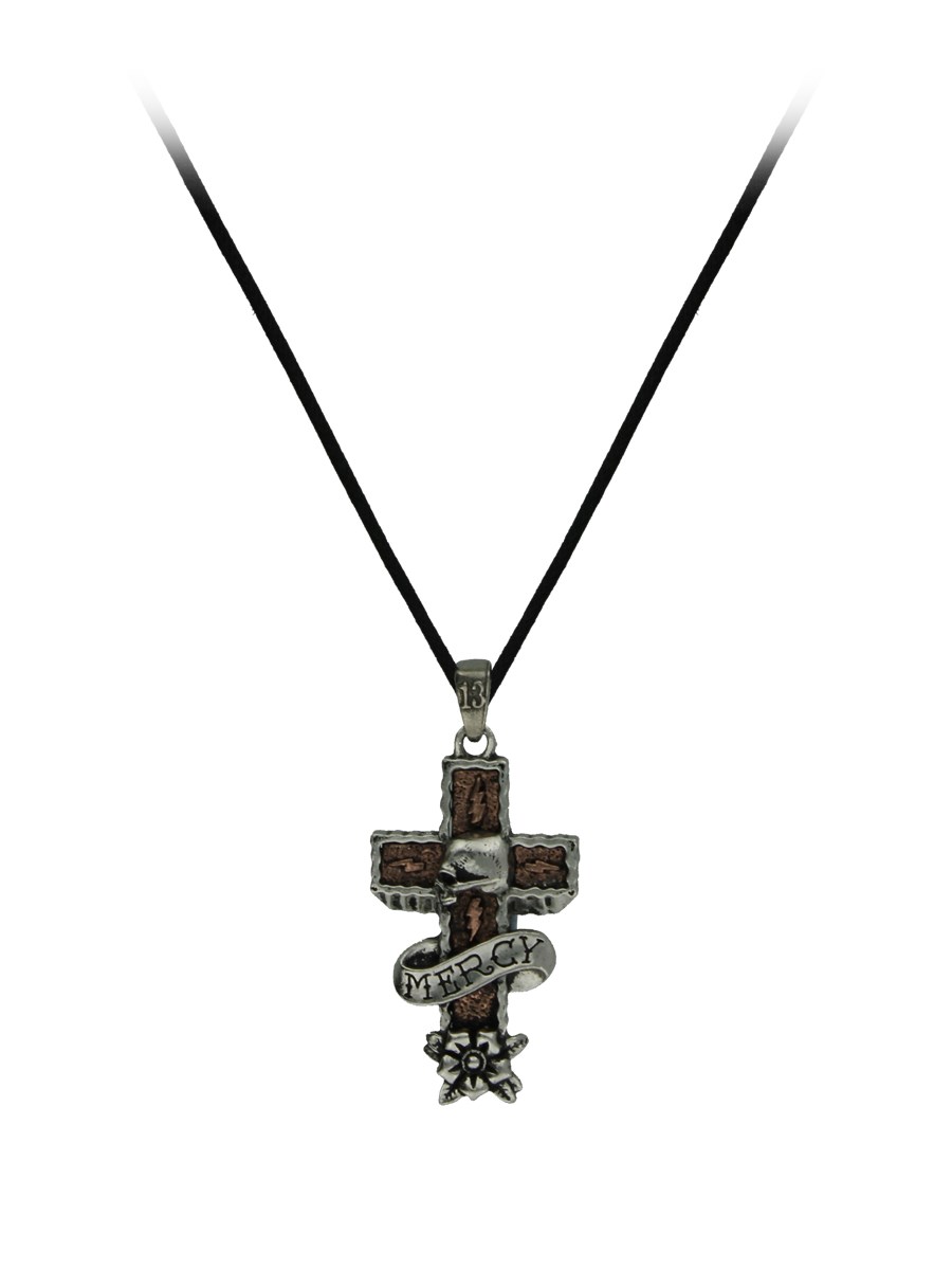 Alchemy Mercy Cross Pendant - Buy Online at Grindstore.com