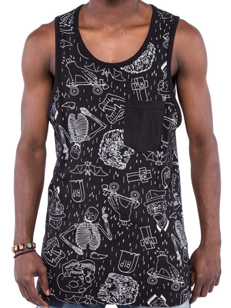 Iron Fist Peace Out Men's Graphic Pocket Tank - Buy Online at ...