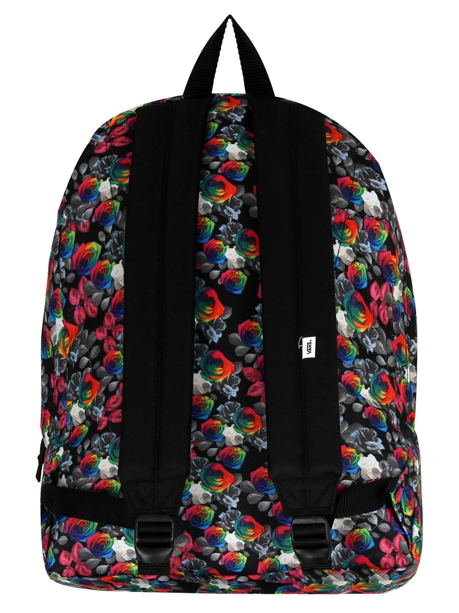 multi coloured vans backpack