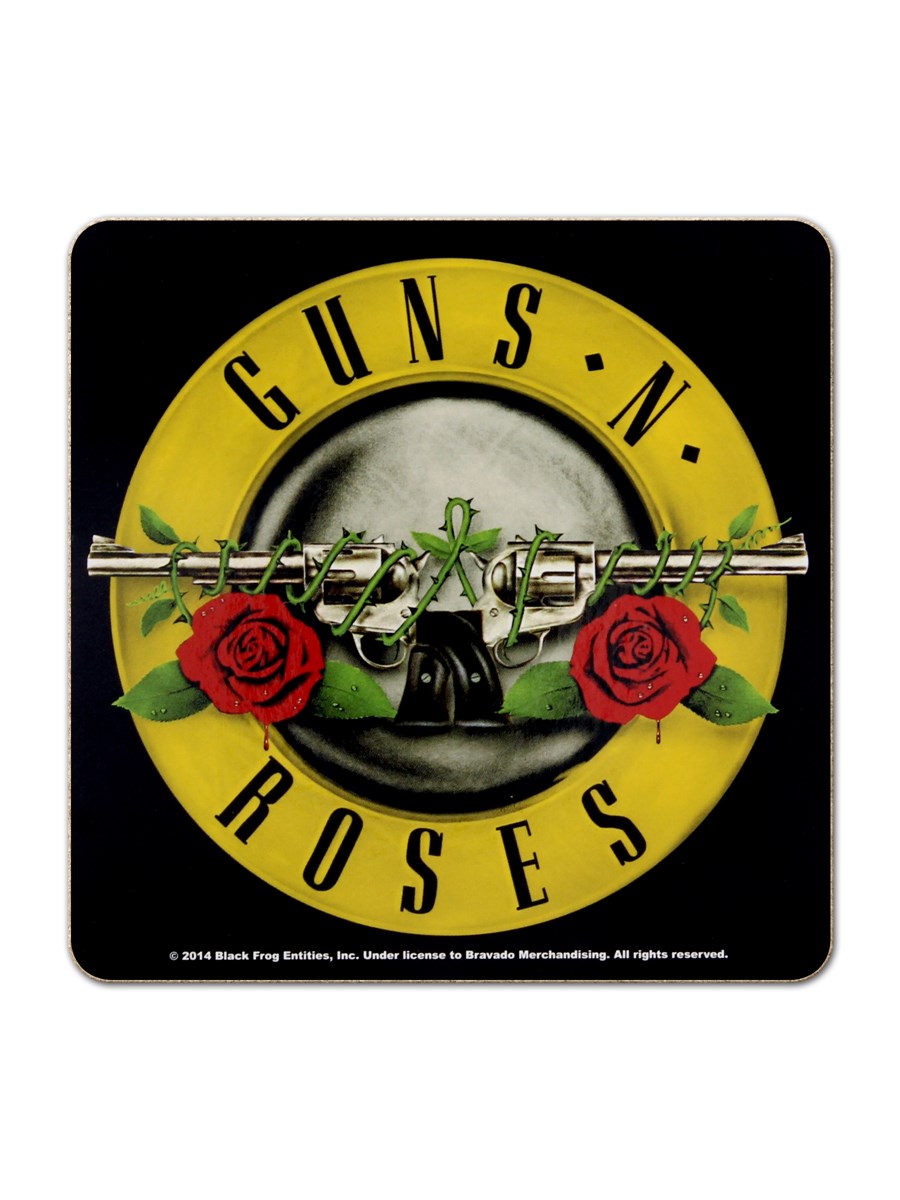 GNR Coaster Guns N' Roses Logo Single 10x10cm 