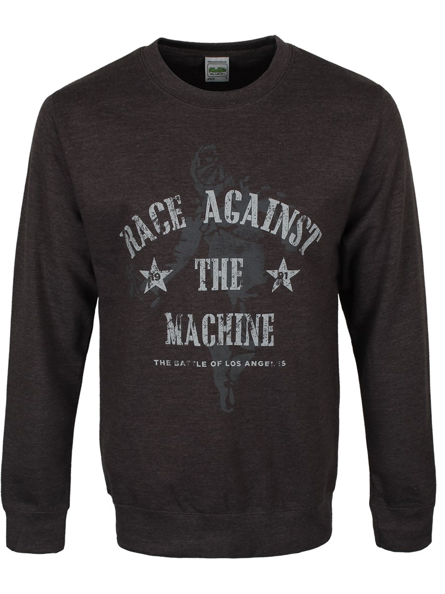 Rage Against The Machine Battle Men's Black Sweatshirt - Buy Online at ...