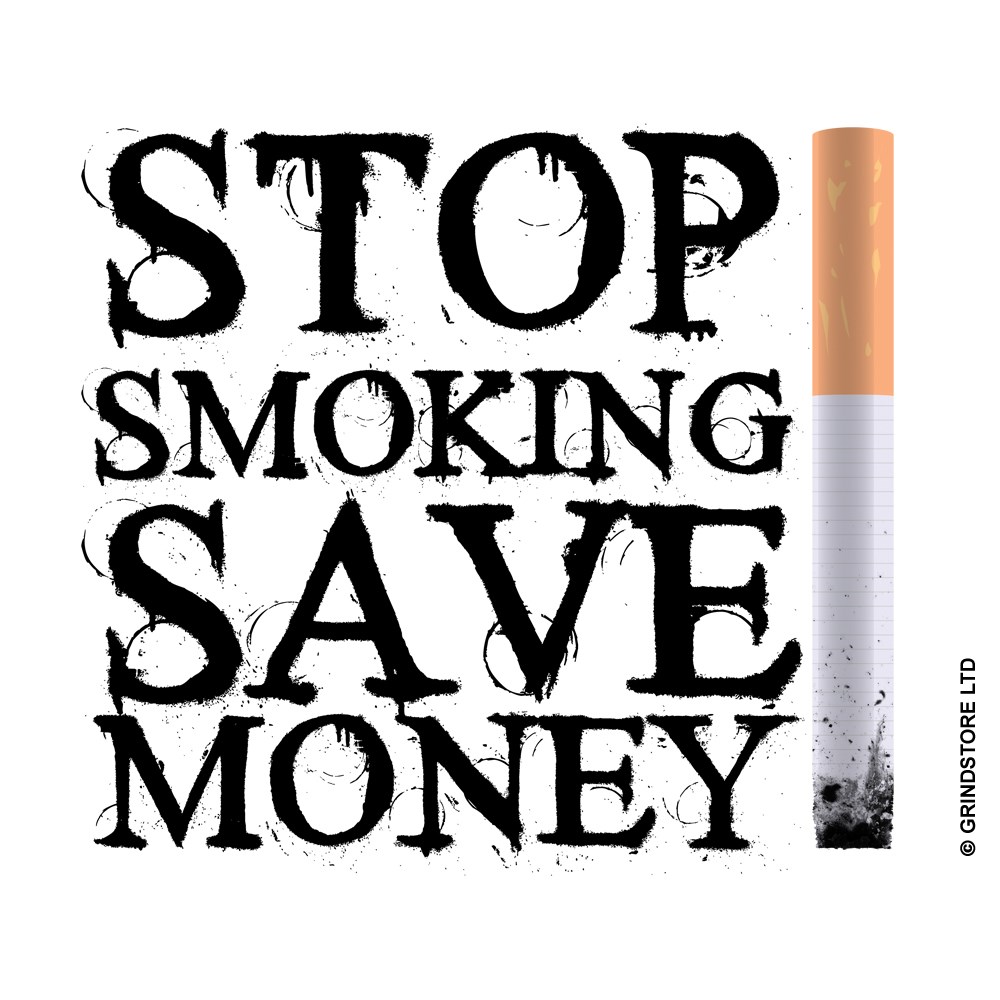 CanTastic Keep Calm and Stop Smoking Savings Fund Standard Savings Tin 