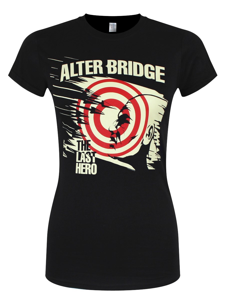 Alter Bridge The Last Hero Ladies Black T Shirt Buy Online At Grindstore Com