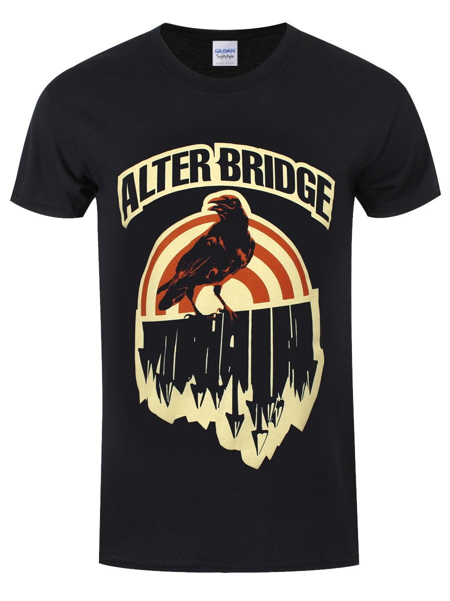 Alter Bridge Black Crow Men S Black T Shirt Buy Online At Grindstore Com