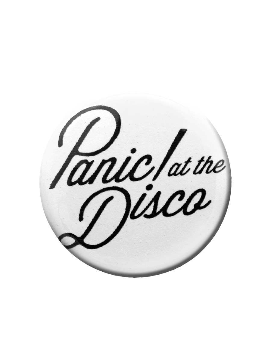 Panic At The Disco Logo Badge Buy Online At Grindstore Com