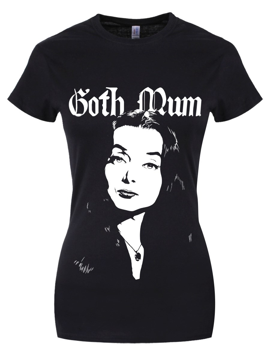 T-shirt Goth Mum Women's Black