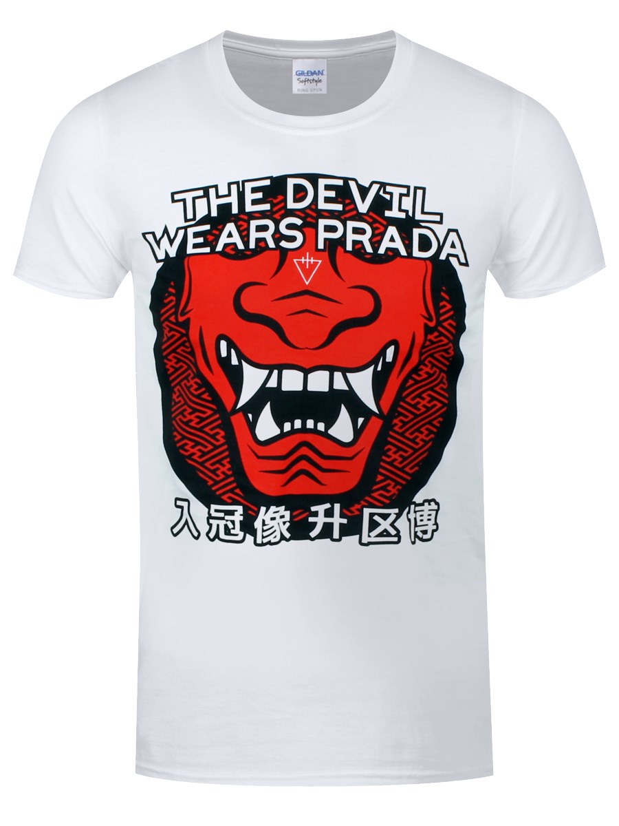 The Devil Wears Prada Oni Mask Men's White T-Shirt - Buy Online at  