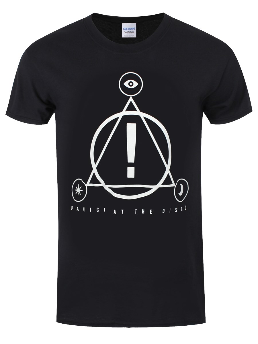 PANIC AT THE DISCO T SHIRT TRIANGLE ICONS INSPIRED UNISEX TOP CHRISTMAS GIFT