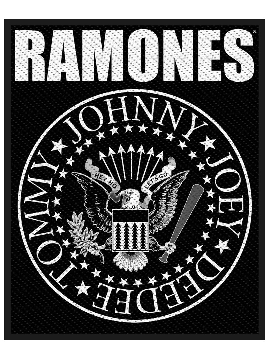 Dust embroidered patch Ramones 